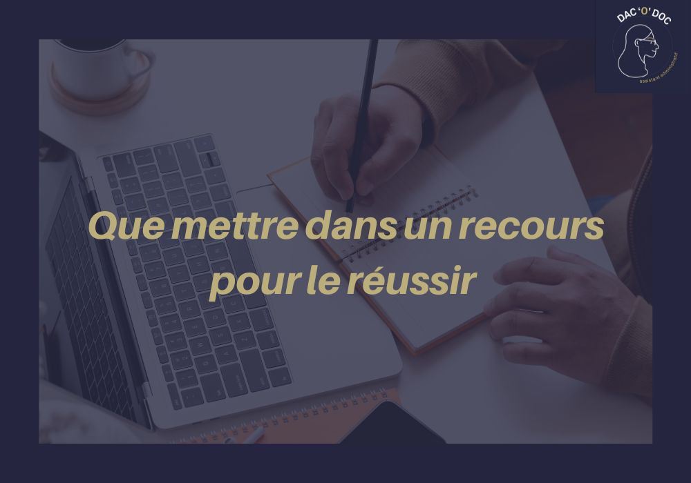Si vous êtes confronté à une situation difficile et que vous envisagez de déposer un recours, il est important de savoir quoi inclure dans votre demande pour maximiser vos chances de réussite. Que ce soit pour un litige avec un employeur, un différend avec un voisin ou une contestation de facture, il est crucial de présenter des arguments solides et convaincants pour obtenir gain de cause. Dans cet article, nous vous donnons des conseils pratiques pour rédiger un recours efficace. Nous vous expliquons comment structurer votre demande, quelles informations inclure et comment présenter vos arguments de manière claire et concise. Nous vous donnons également des exemples concrets pour vous aider à mieux comprendre les étapes à suivre. En suivant nos conseils, vous pourrez rédiger un recours solide et convaincant qui augmentera vos chances de succès. N'oubliez pas que la qualité de votre demande est essentielle pour convaincre les autorités compétentes de vous donner raison. Alors prenez le temps de bien préparer votre recours et de présenter des arguments pertinents et convaincants.