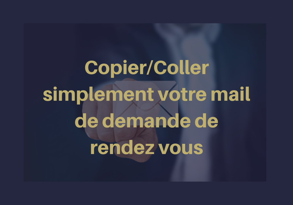 Lire la suite à propos de l’article Votre e-mail de demande de rendez vous à la Préfecture
