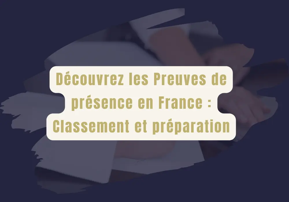 Un justificatif de résidence en France peut être la clé pour se ré