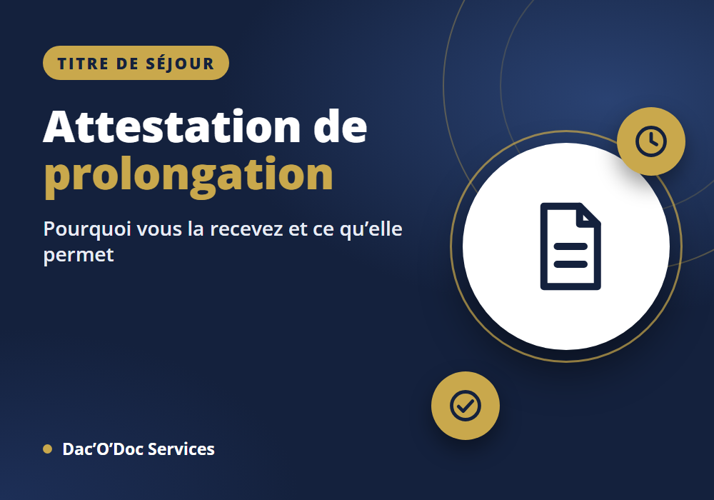 Attestation de prolongation d&rsquo;instruction : pourquoi vous la recevez